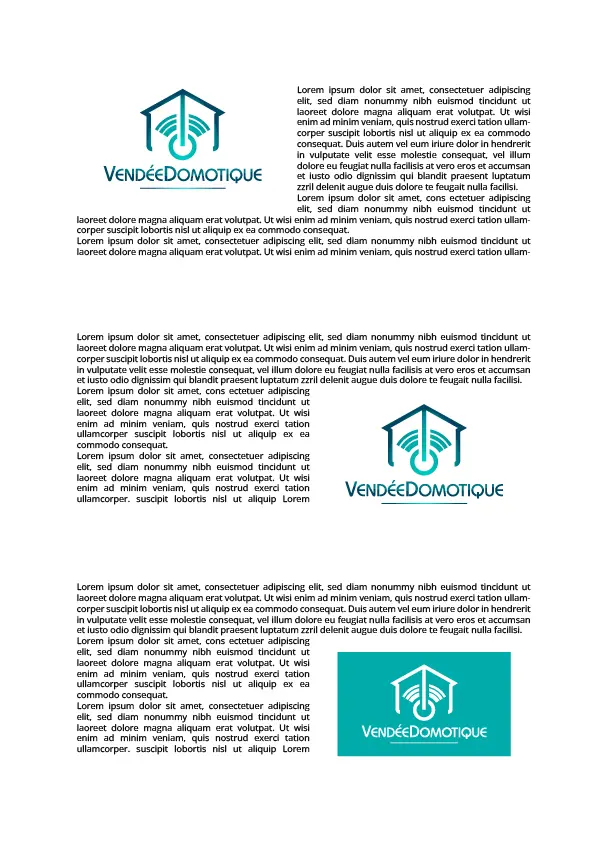 Charte graphique Vendée Domotique