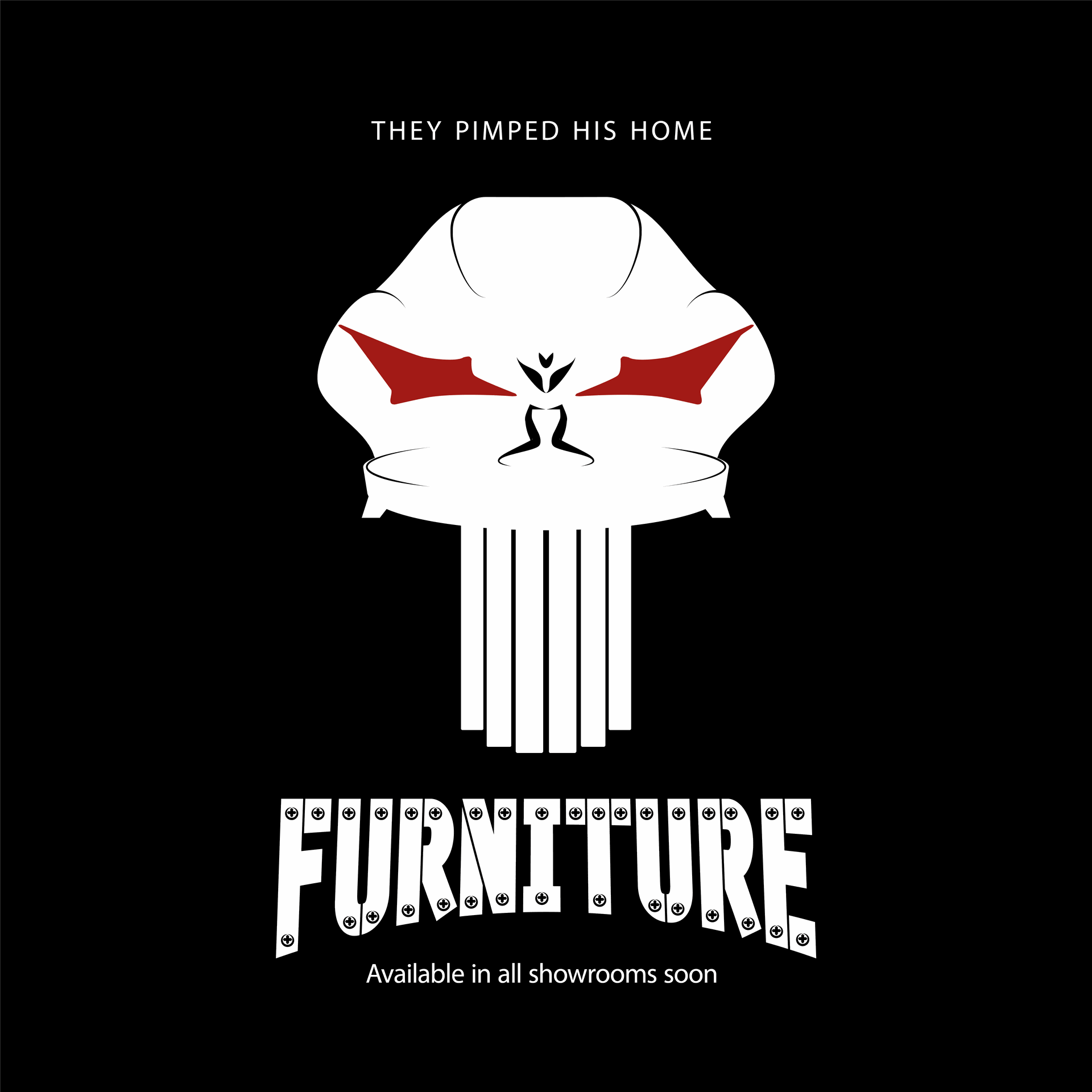 détournement parodie logo marvel punisher anti-héros paréidolie