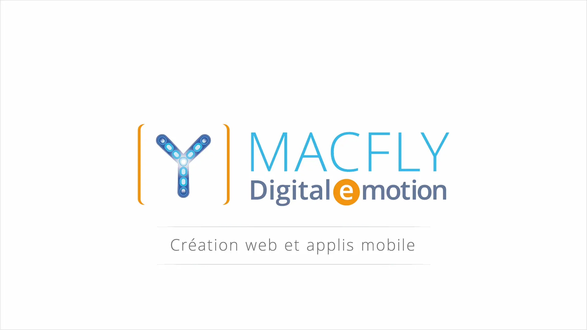 logotype macfly agence web et  application numérique 