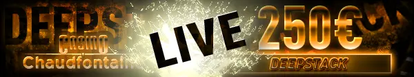 Bannière web "Deepstack Live" Poker en ligne Casinos Partouche